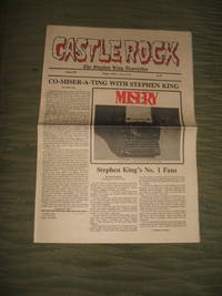 Castle Rock Vol. 3 No. 8 Stephen King Newsletter August 1987, MIsery, Gunslinger