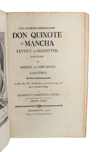 Den Sindrige Herremands Don Quixote af Mancha,…