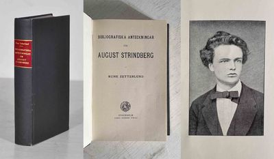 Bibliografiska anteckningar om August Strindberg.