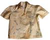 Shirt With Embroidered Signatures of 46 Japanese American Internees