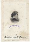 A Caroline Harrison Signed Portrait