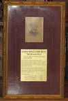 SIGNED AND INSCRIBED PHOTOGRAPH OF JAMES WHITCOMB RILEY