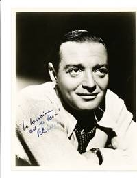 Handsome Signed Photograph, 8 x 10, black and white, ca 1940s by PETER LORRE - from Schulson Autographs (SKU: 2558)
