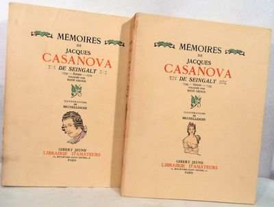 Memoires De Jacques Casanova De Seingalt 1734- Extraits - 1772; Colliges Par Rene Groos