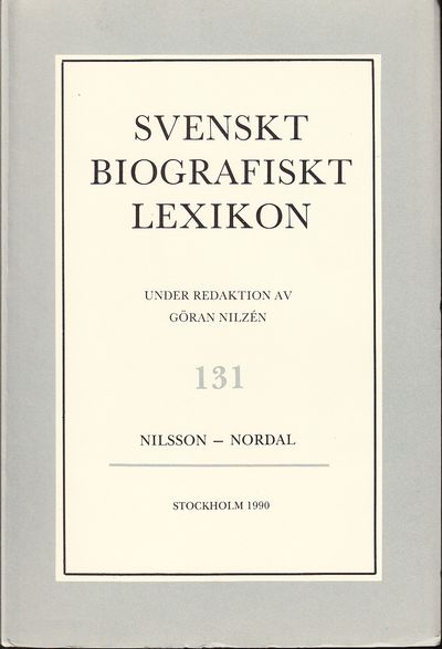 Svenskt Biografiskt Lexikon. Häfte 131 [=Band 27]…