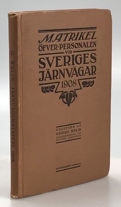 Matrikel öfver personalen vid Sveriges järnvägar…