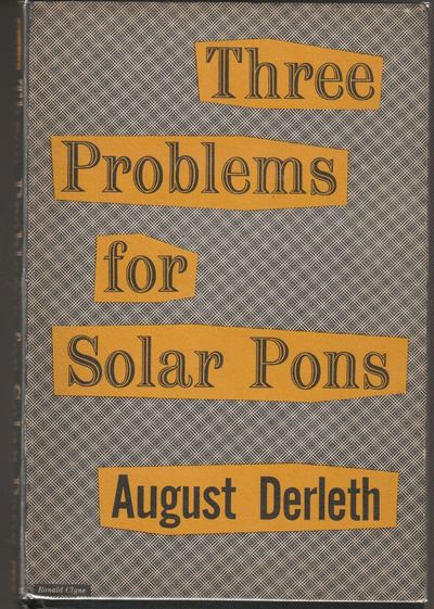 Three Problems for Solar Pons