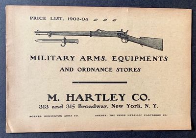 Military Arms, Equipments and Ordnance Stores -- Price List, 1903-04