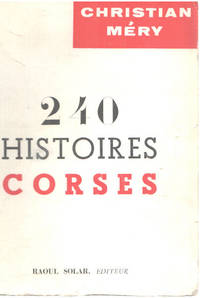 240 histoires corses by Mery Christian - 1960