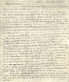 Autograph Letter Signed, Philadelphia, February 26, 1835, to his son, William Young McAllister, care of Nathan Miller, Charleston, South Carolina