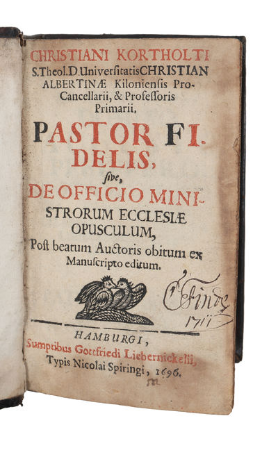 Pastor fidelis, sive de officio ministrorum ecclesiae opusculum (+) Kurtzer und Wohlgemeinter Unterricht von der Calvinischen Lehre... (photo 2)