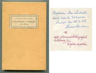 Torbern Bergman. A bibliography of his works.