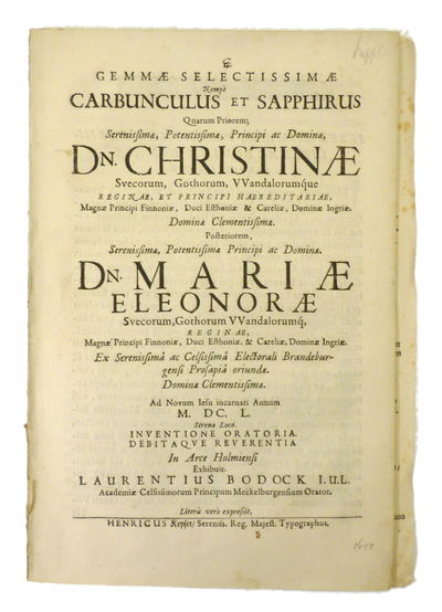 Gemmae selectissimae nempè carbunculus et…