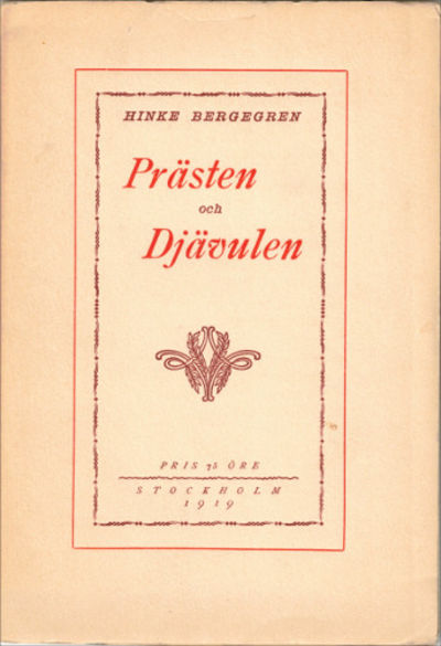 PRÄSTEN OCH DJÄVULEN - DET BLIR EN GÅNG. Två…