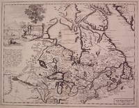 Carta Geografica del Canada Nell: America Settentrionale