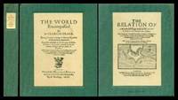 image of THE WORLD ENCOMPASSED - with - THE RELATION OF A WONDERFULL VOIAGE (Wonderful Voyage)