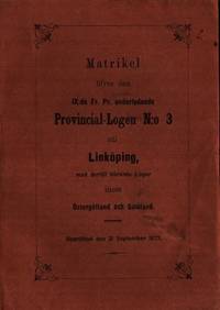 Matrikel öfver den under IX:de Fr. Pr.…
