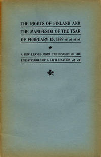 The Rights of Finland and the Manifesto of the…