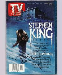 Berni Wrightson Signed TV Guide Collector's Edition for Stephen King's The Shining  [April 26 - May 2, 1997]