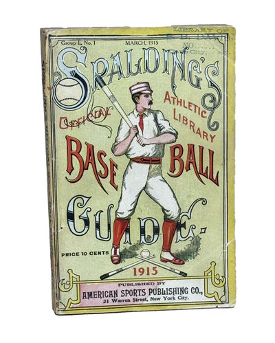 Spalding's Official Base Ball Guide, 1915