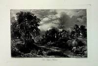 Plate - "The Glebe Farm" from English Landscape Scenery. A Series of Forty Mezzotinto Engravings on Steel from Pictures Painted by John Constable, R.A.