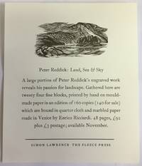 Peter Reddick: Land, Sea &amp; Sky PROSPECTUS ONLY de The Fleece Press - 0