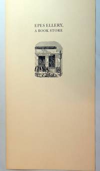 Epes Ellery, A Book Store