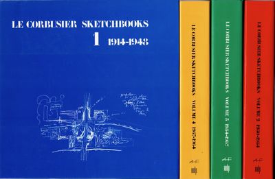 Le Corbusier, Sketchbooks. Volume 1-4 1914-1964.…
