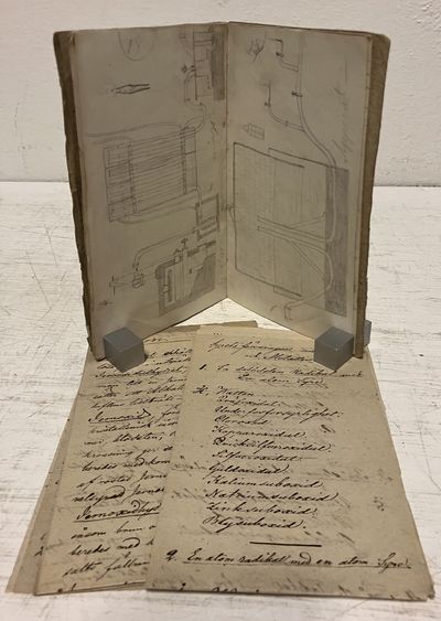 [Kemi] ”Minnesbok i kemi för Axel Ludvig Zander 1840”. (photo 2)