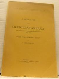 Namnlistor över officerskårerna vid svenska s. k.…