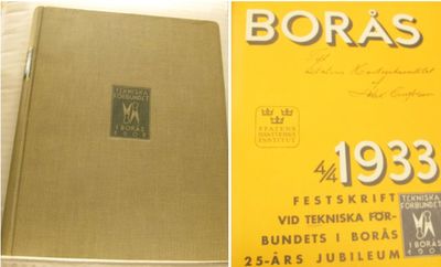 Borås. Festskrift utgiven av Tekniska förbundet i…