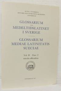 Glossarium till medeltidslatinet i Sverige.…