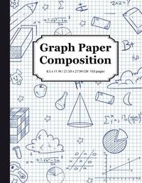 Graph Paper Composition Notebook: Math & Science Composition Book, Quad Ruled 5x5 Grid Paper