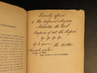 The Science of Gunnery, as applied to the use and construction of Fire arms. by William GREENER - Signed First Edition - 1841 - from Schilb Antiquarian Rare Books (SKU: 7101)