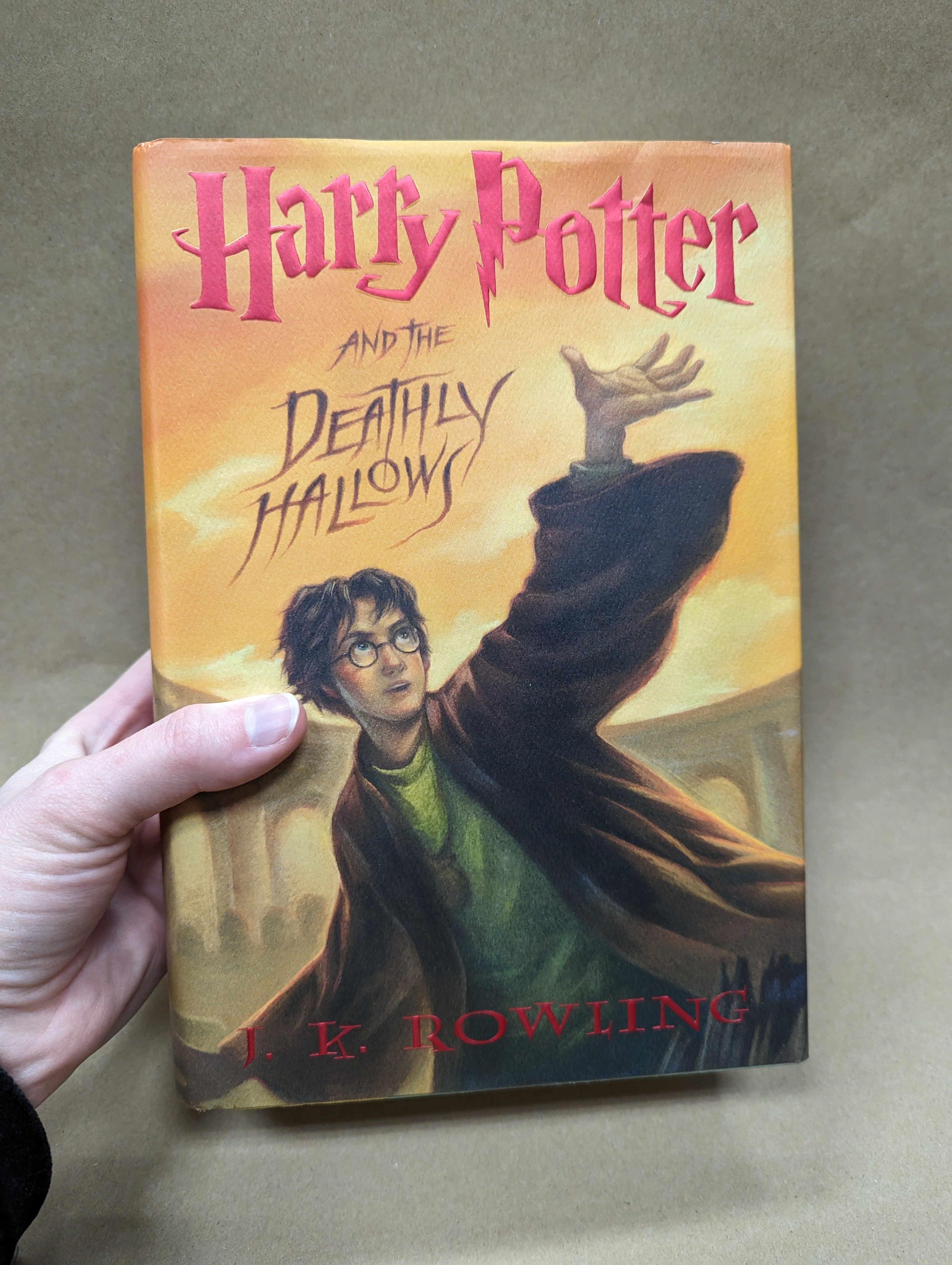 Harry Potter and the Deathly Hallows by J. K. Rowling | Hardcover ...