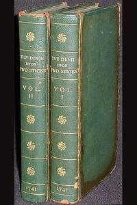 Le Diable Boiteux: or, the Devil Upon Two Sticks in Two Volumes; from the last Paris edition, very much enlarg'd; adorn'd with cutts by Le Sage, Alain-Rene - 1741
