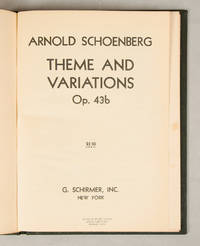 [Op. 43b]. Theme and Variations [Study score]