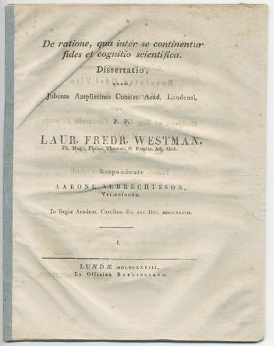 De ratione, qua inter se continentur fides et…