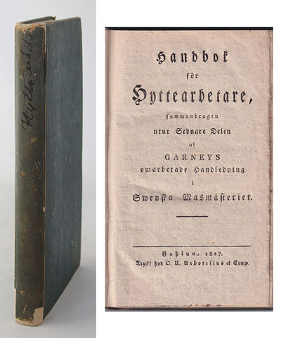 Handbok för hyttearbetare, sammandragen utur…