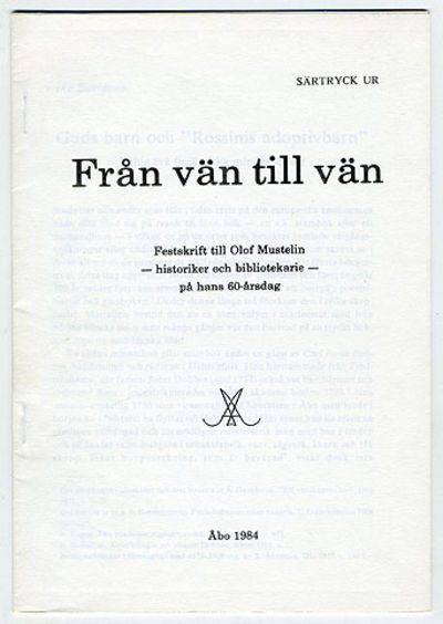 Guds barn och ”Rossinis adoptivbarn”. Kring två…