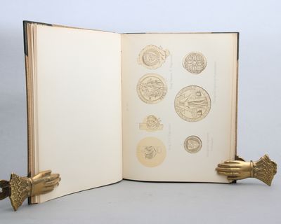 Norske konge-sigiller og andre fyrste-sigiller fra middelalderen. + (B:2) Kongelige og fyrstelige segl. (photo 2)