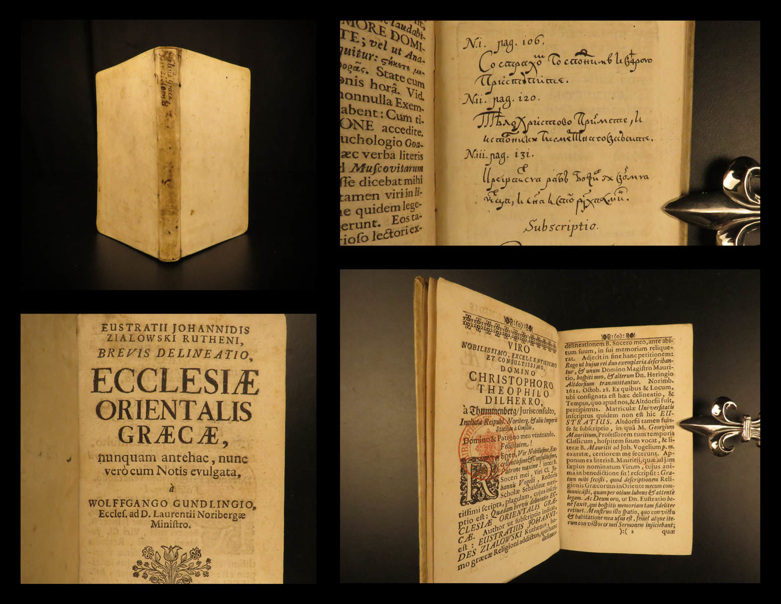 Eustratii Johannidis Zialowski, Brevis delineatio Ecclesiae