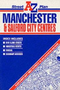 A. - Z. Street Plan of Manchester and Salford City Centres (Street Atlas)