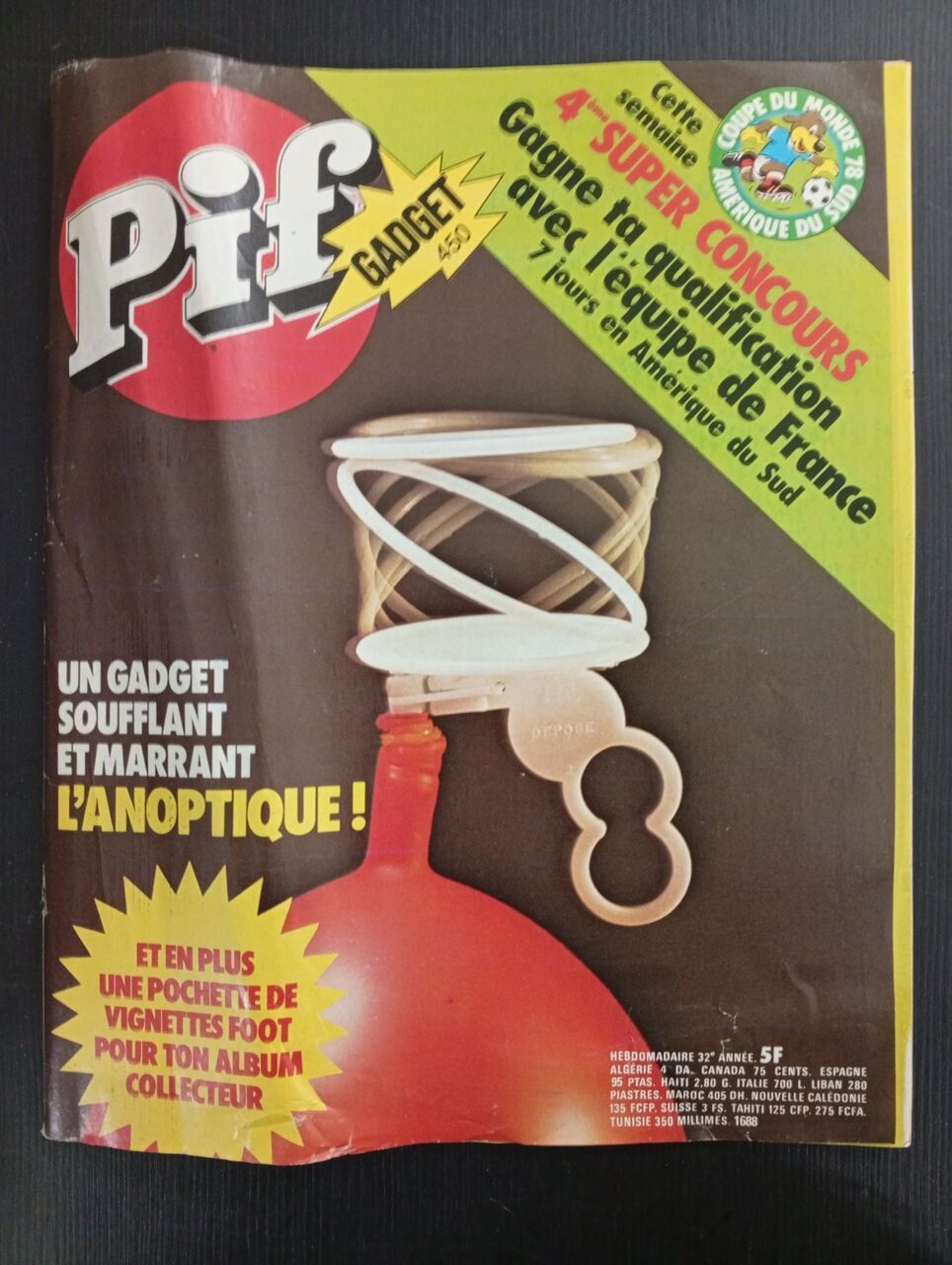 PIF GADGET n°11 du 1er juin 2005 Avec son gadget Neuf sous cello d