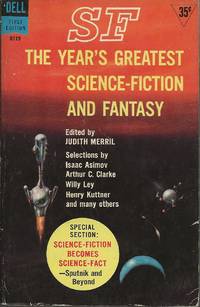 image of SF: The Year's Greatest Science-Fiction and Fantasy: Third Annual Volume