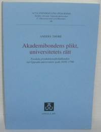 Akademibondens plikt, universitetets rätt.…
