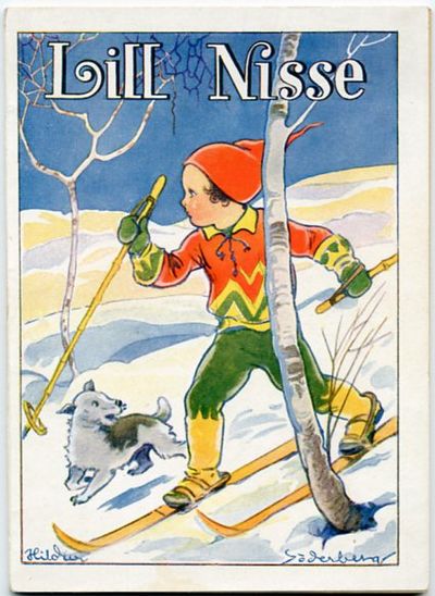 Lill-Nisse. Julbok för småttingar. Med sagor av…