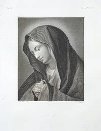 Maria Vergine. Etching from a Painting by Carlo Dolci