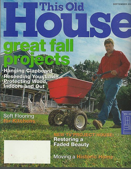 This Old House - This Old House Magazine September 2001
