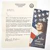 Letter and Illustrated Brochure Recruiting Women in the Air Force c.1969